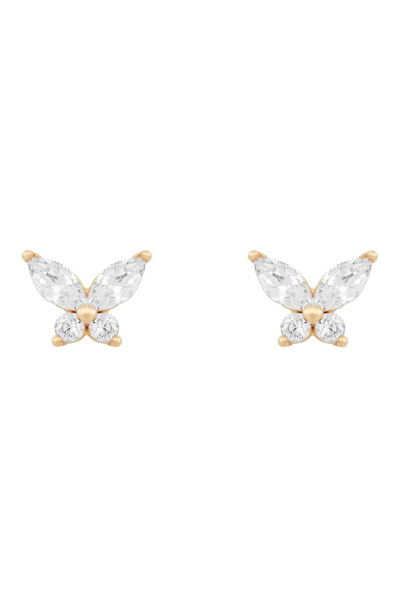 Mari Stud Earrings, Main, color, GOLD