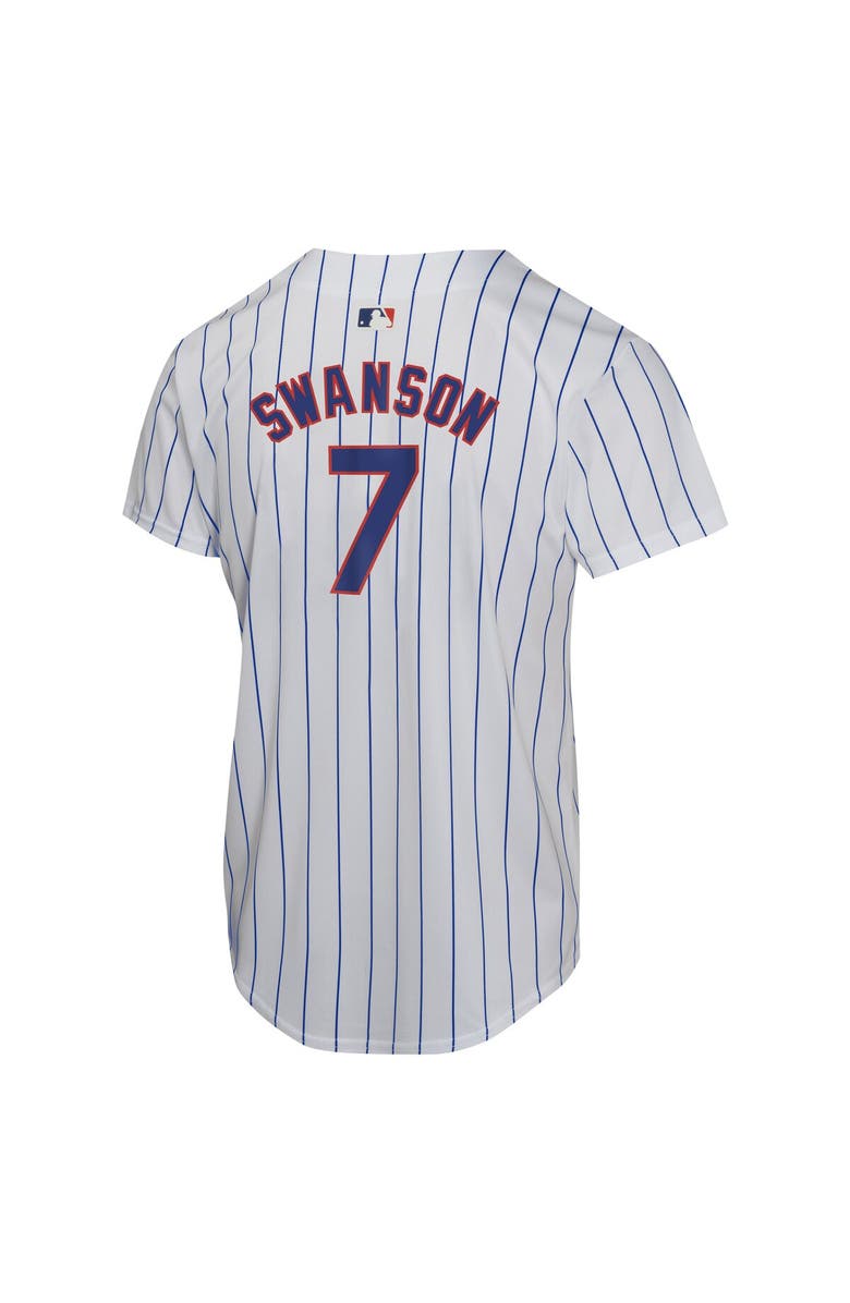 Nike Youth Nike Dansby Swanson White Chicago Cubs Home Game Player Jersey, Alternate, color, White