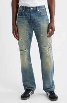 Billionaire Boys Club BB Sattelite Distressed Slim Fit Jeans