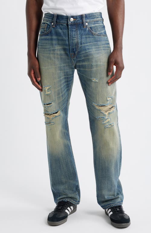 Billionaire Boys Club Bb Sattelite Distressed Slim Fit Jeans In Blue