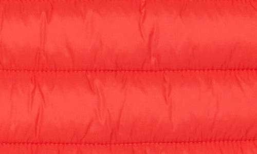 Save The Duck Remo Water Resistant Packable Puffer Vest In Red