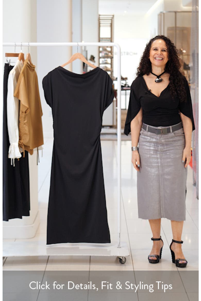 Gathered Midi Dress video