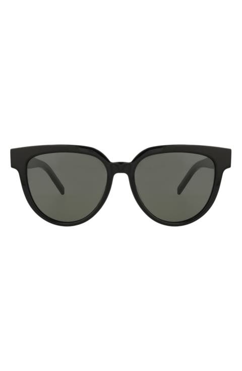 55mm Cat Eye Sunglasses
