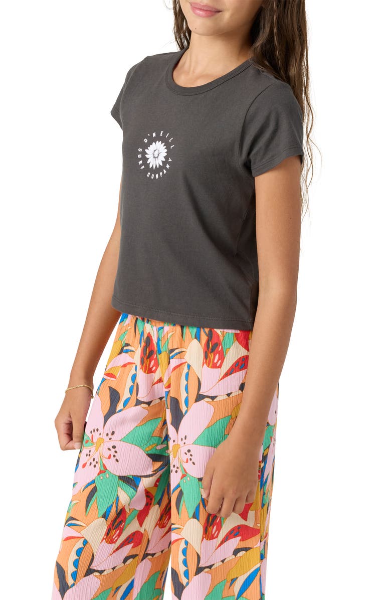 O'Neill Kids' Pacific Bloom Cotton Graphic T-Shirt, Alternate, color, 