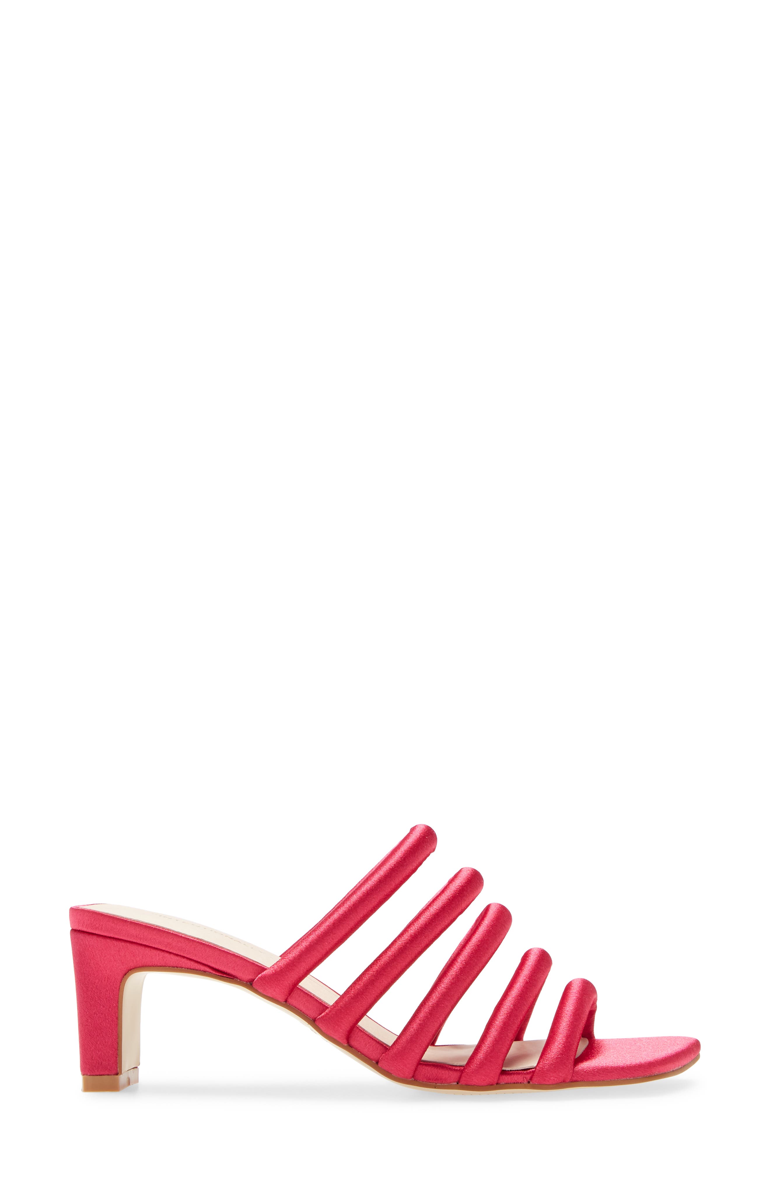 Willow Slide Sandal, Alternate, color, FUCHSIA FABRIC