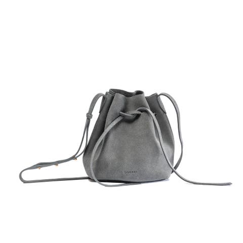 Courtesy Suede Crossbody Bag