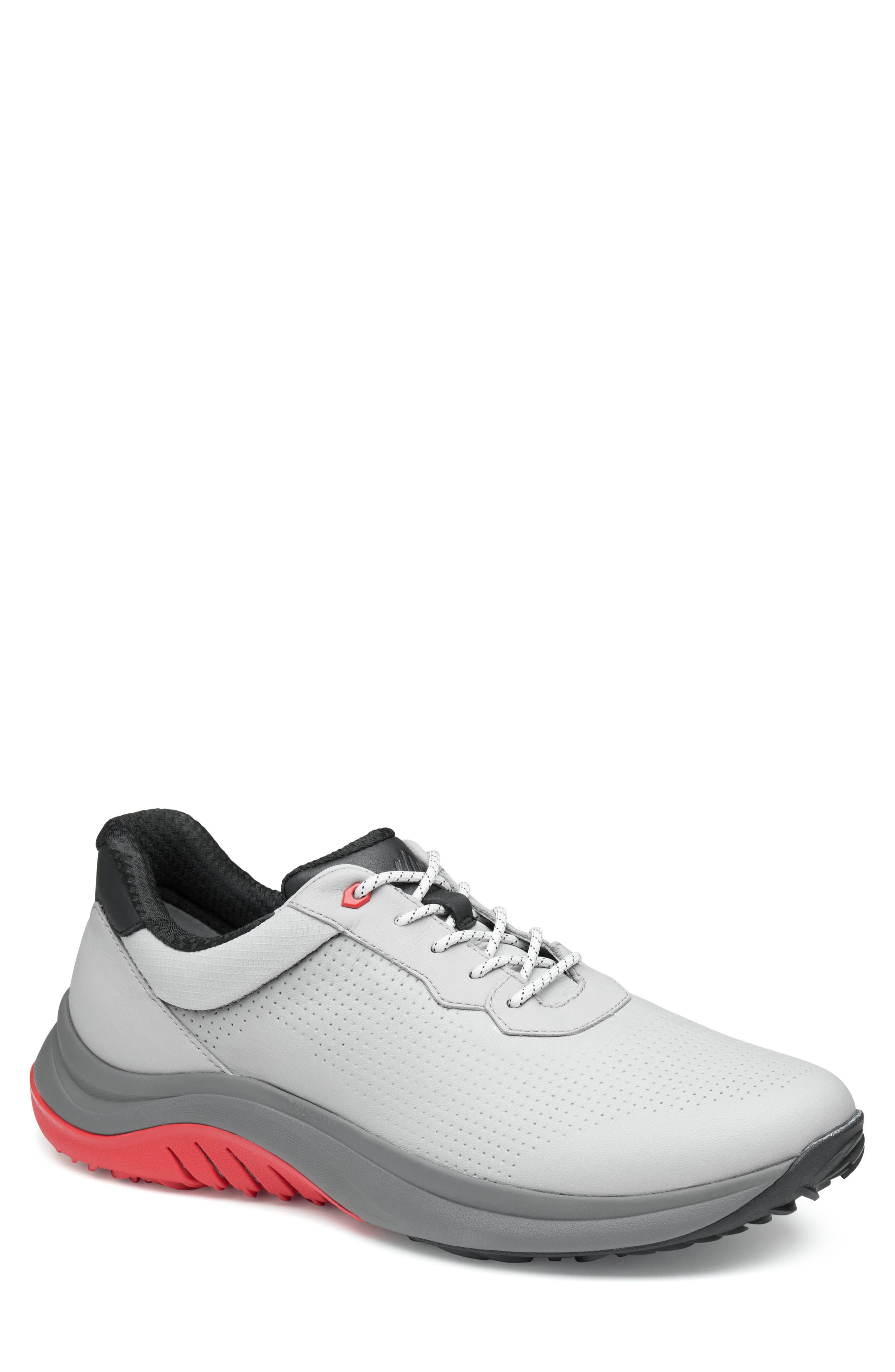 Johnston 
Murphy HT1-Luxe Hybrid Golf Shoe, Main, color, Light Gray Waterproof Full