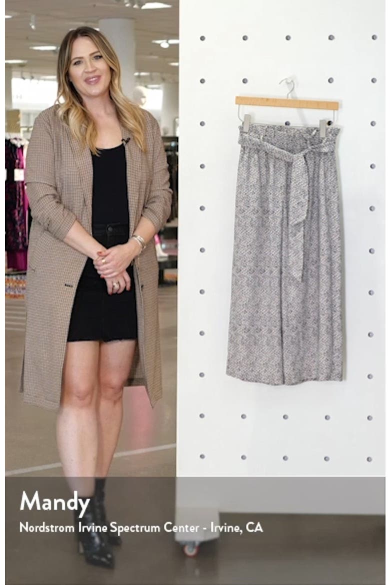 x BFF Maddie Paperbag Waist Culottes video