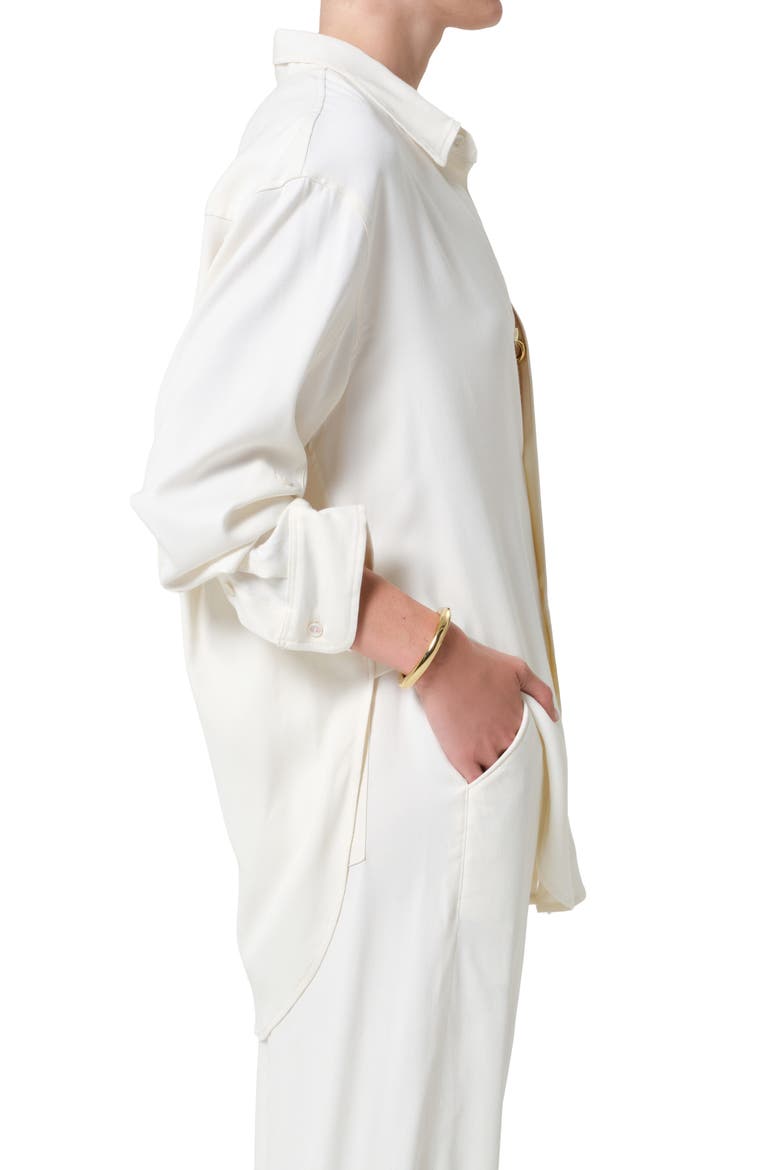 Kayla Oversize Button-Up Shirt, Alternate, color, MOONLIGHT