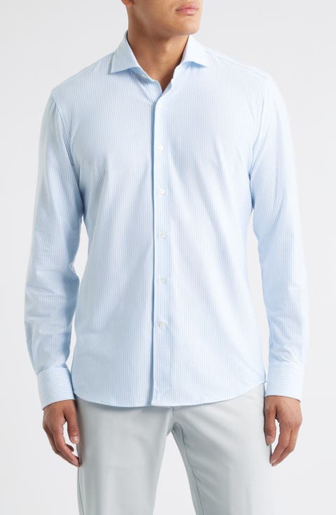 Crown Crafted Excursionist Flex Stripe Button-Up Shirt