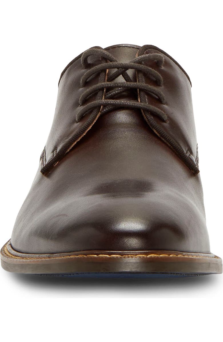 Vince Camuto Lyre Leather Derby, Alternate, color, Mocha / Moch Shhgrg