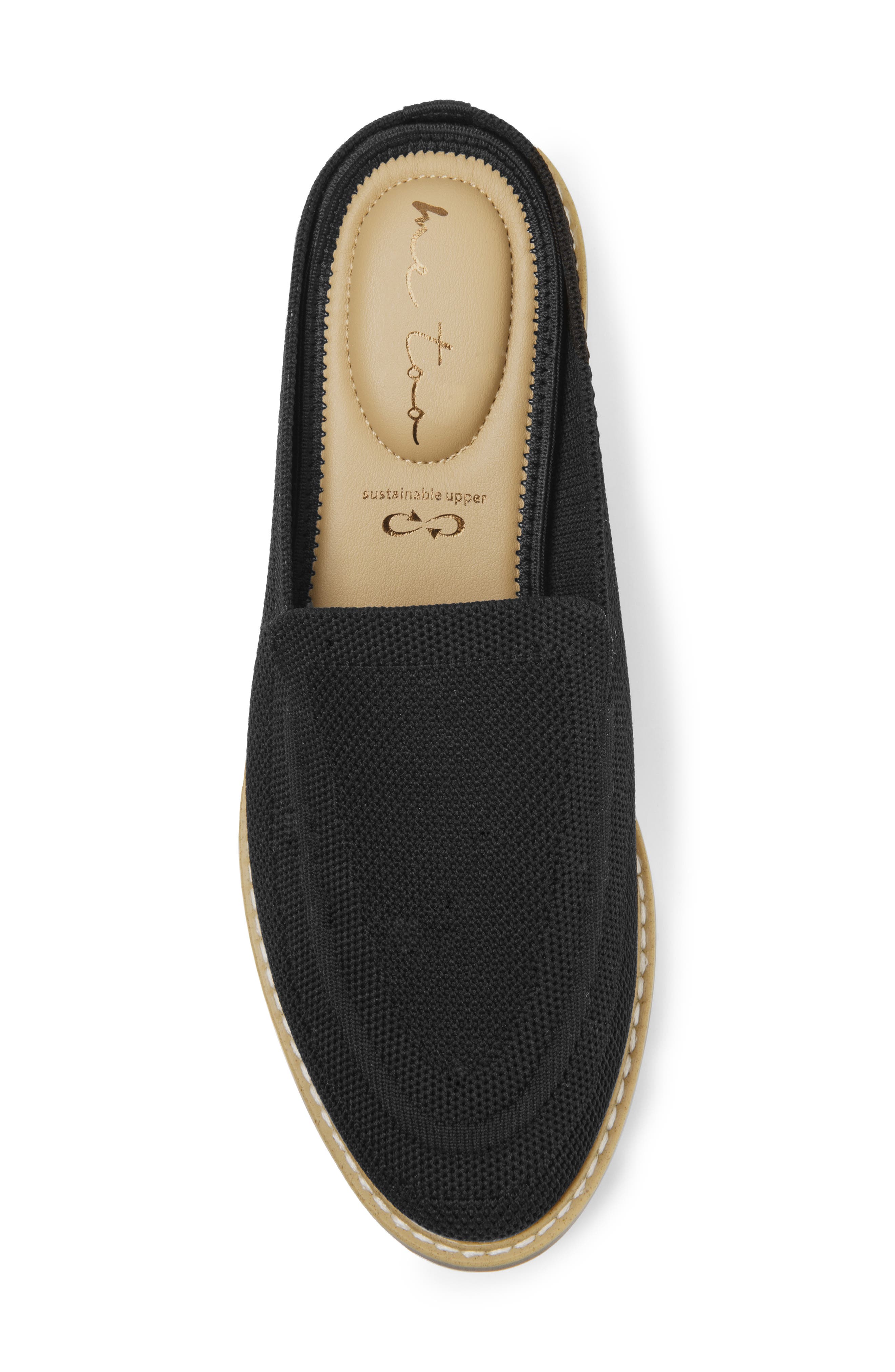 Me Too Mesh Mule, Alternate, color, Black