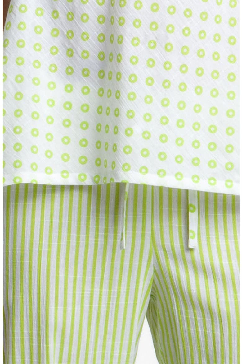 'Gio' Pajamas, Alternate, color, LIME