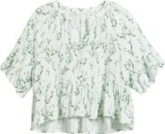 Treasure & Bond Ruffle Peplum Top