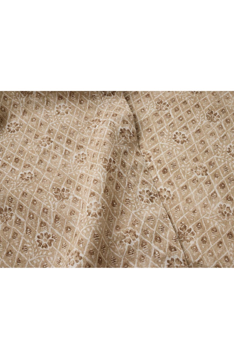 Coyuchi Coral Bell Print Napkins, Alternate, color, Chestnut