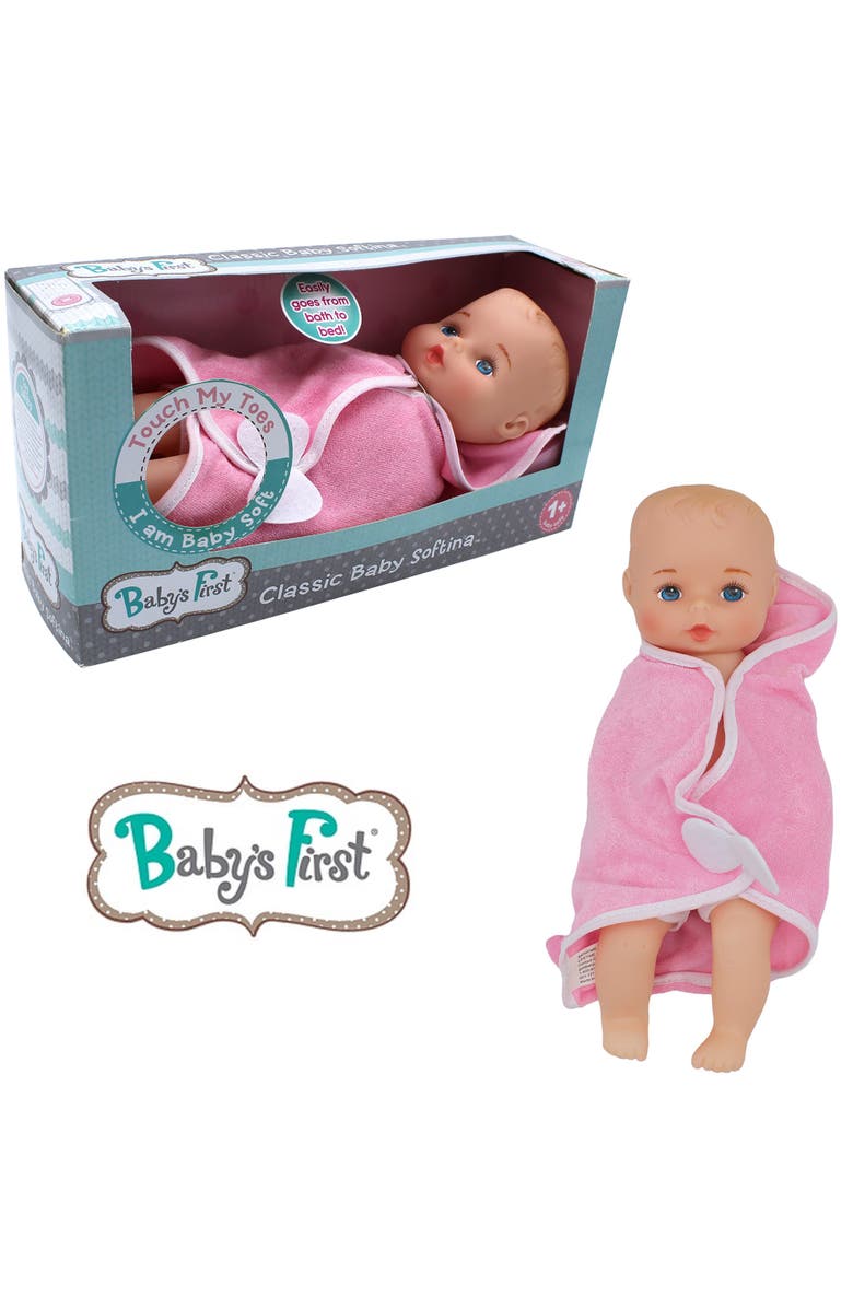 Baby's First Bathtime With Softina Toy Doll, Alternate, color, Multicolored
