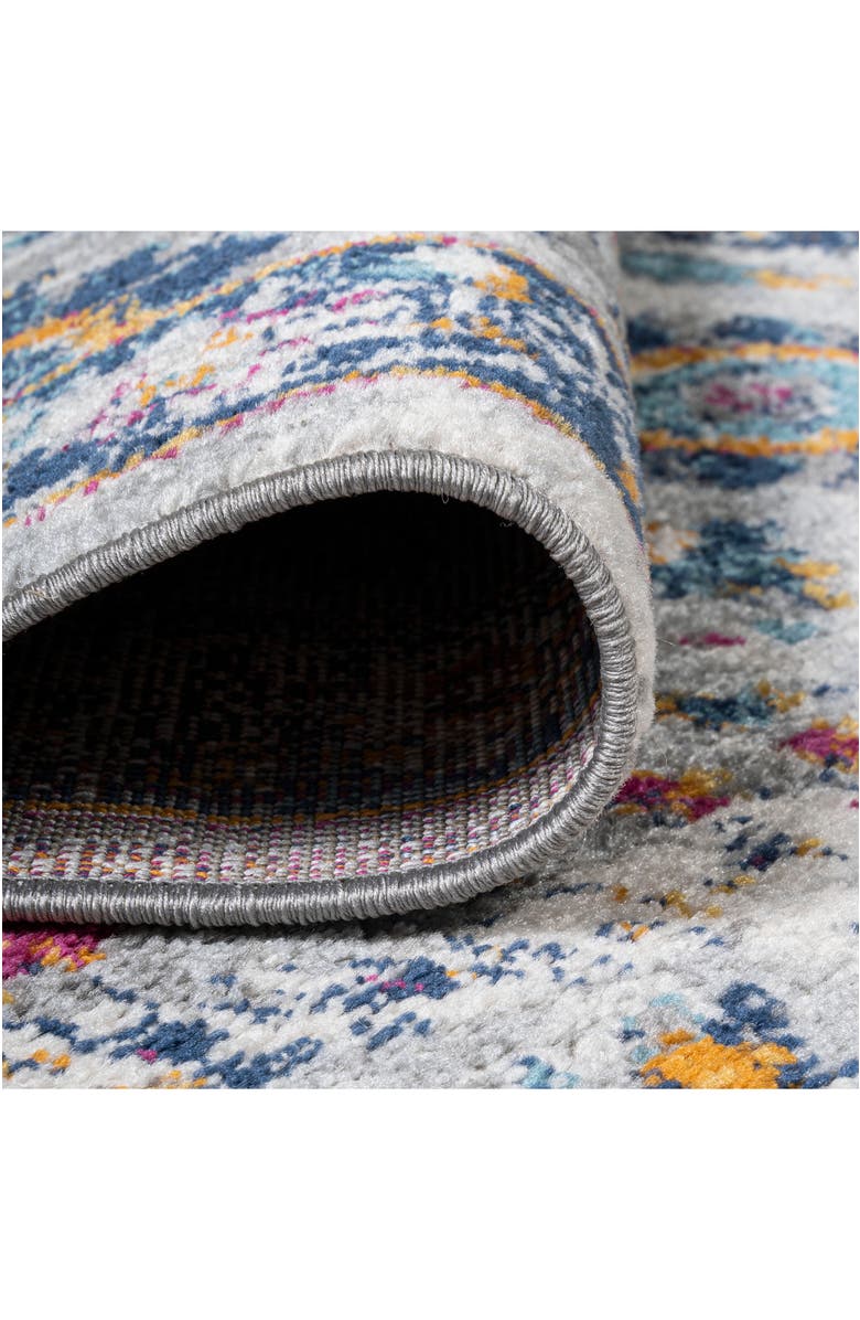 JONATHAN Y Izil Modern Persian Area Rug, Alternate, color, Light Gray/Blue