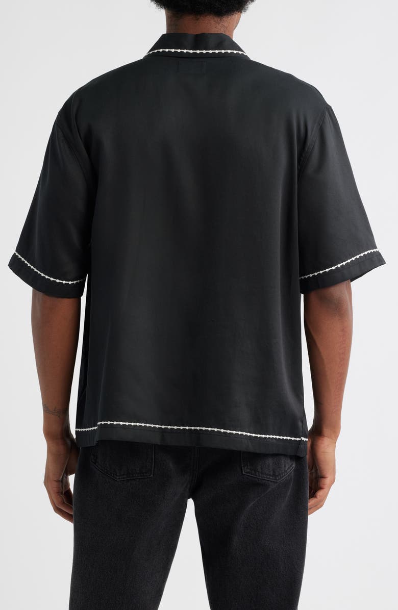PacSun Oversize Western Camp Shirt, Alternate, color,