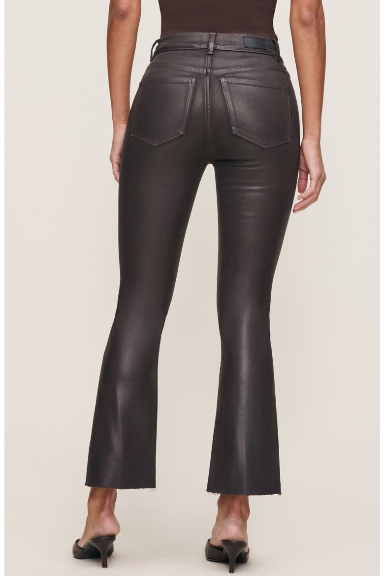 Bridget Boot Instasculpt™ Coated High Rise Crop Jeans, Alternate, color, CHOCOLATE COATED