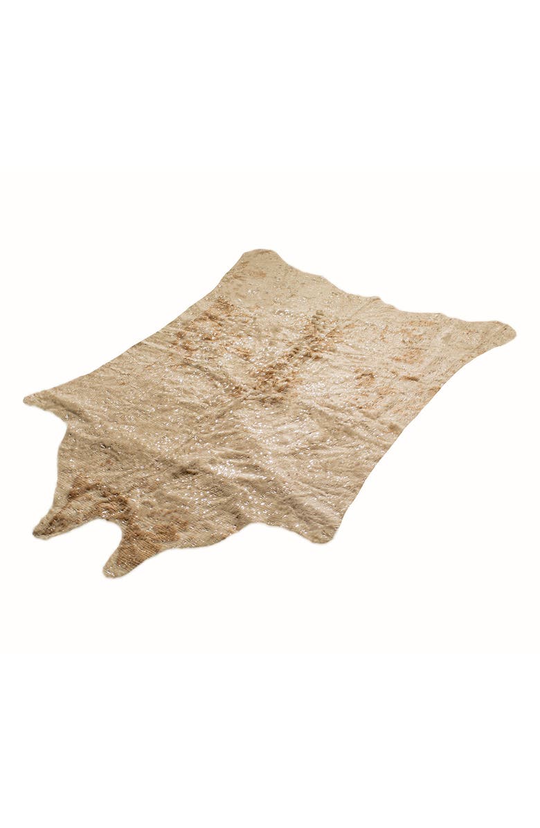 LUXE Faux Cowhide Rug, Alternate, color,