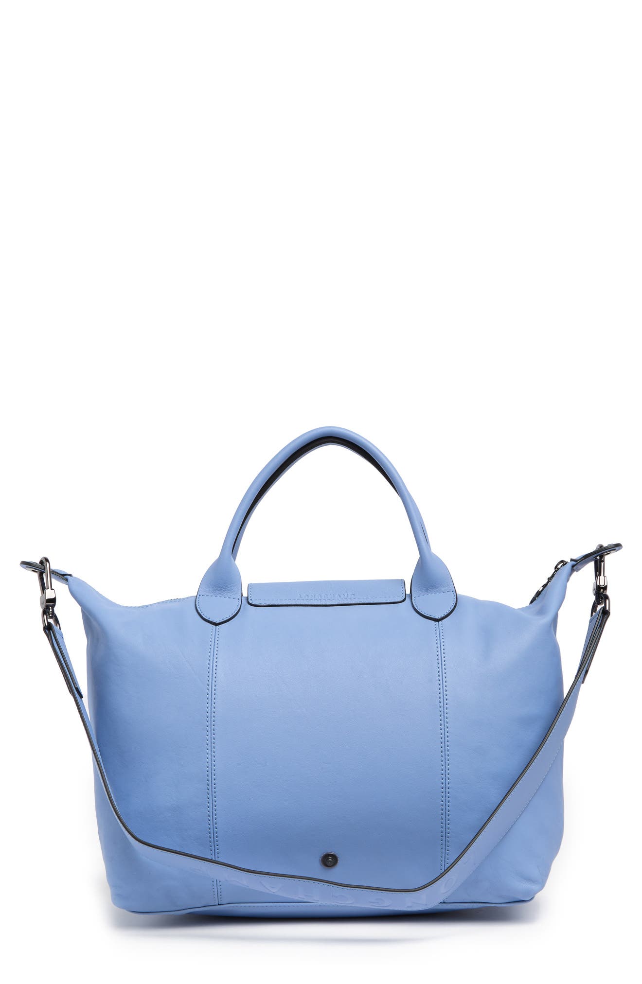 Longchamp Le Pliage Cuir Medium Tote Bag, Alternate, color, 