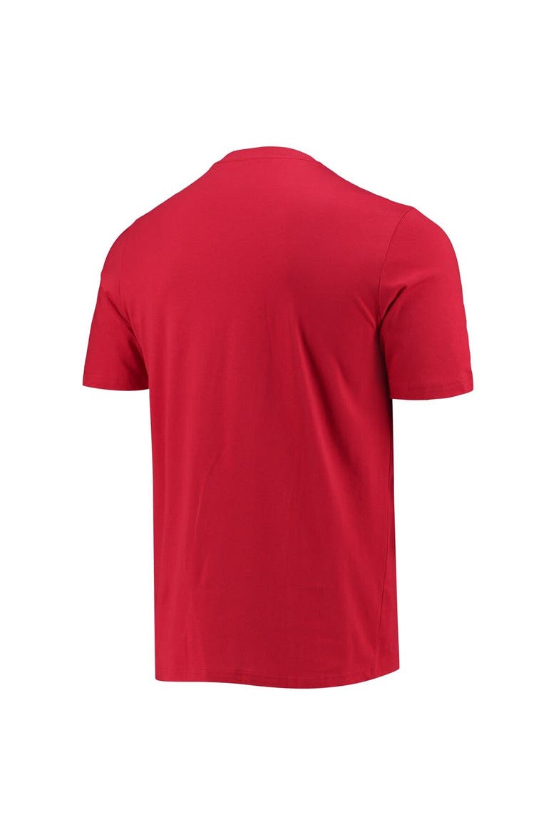Men's adidas Red Manchester United Club Crest T-Shirt, Alternate, color, Red
