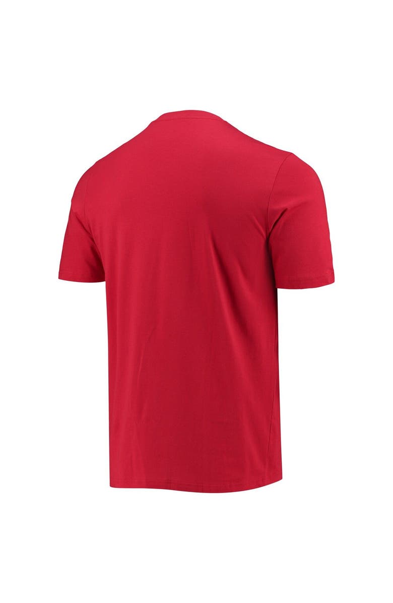 adidas Men's adidas Red Manchester United Club Crest T-Shirt, Alternate, color,