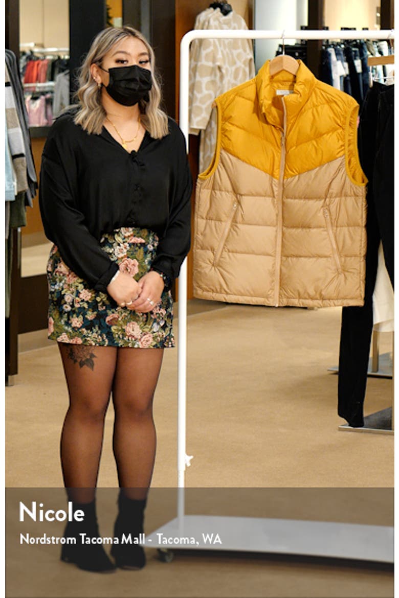 Colorblock 700 Fill Power Down Puffer Vest video