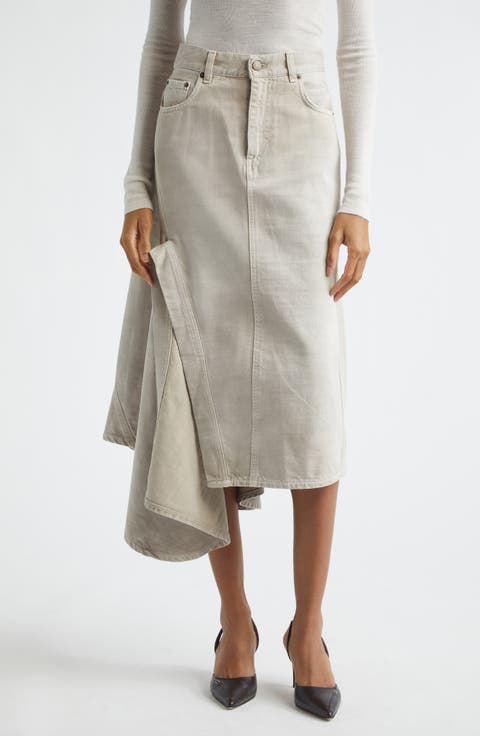 Ann Bull 44 Jean Skirt (Doeskin)