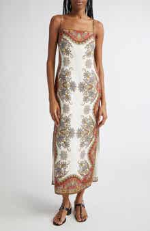 Veronica Beard Petra Print Maxi Dress