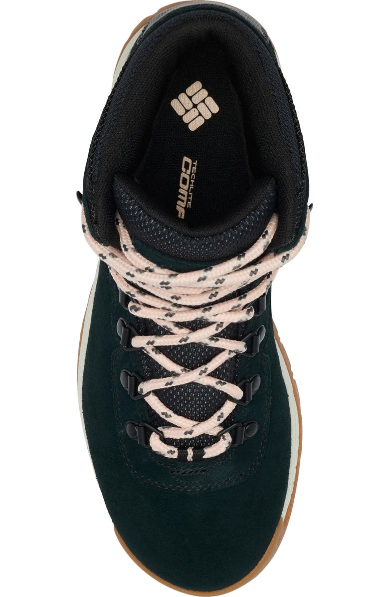 Columbia Newton Ridge<sup>™</sup> Amped Waterproof Hiking Boot, Alternate, color, Black/ Blush Rose