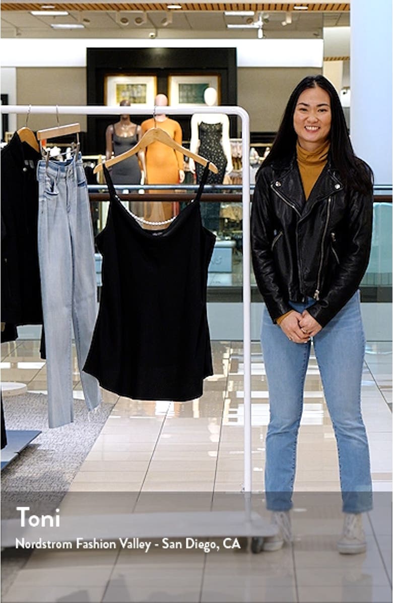 Dakota Imitation Pearl Cowl Neck Camisole, sales video thumbnail