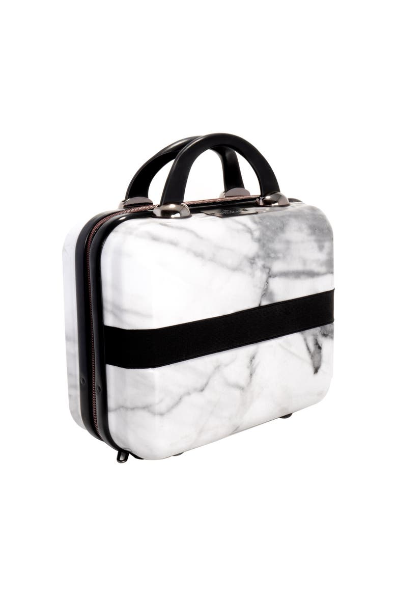 Mini Marble Bella Carry Case, Alternate, color, White Marble