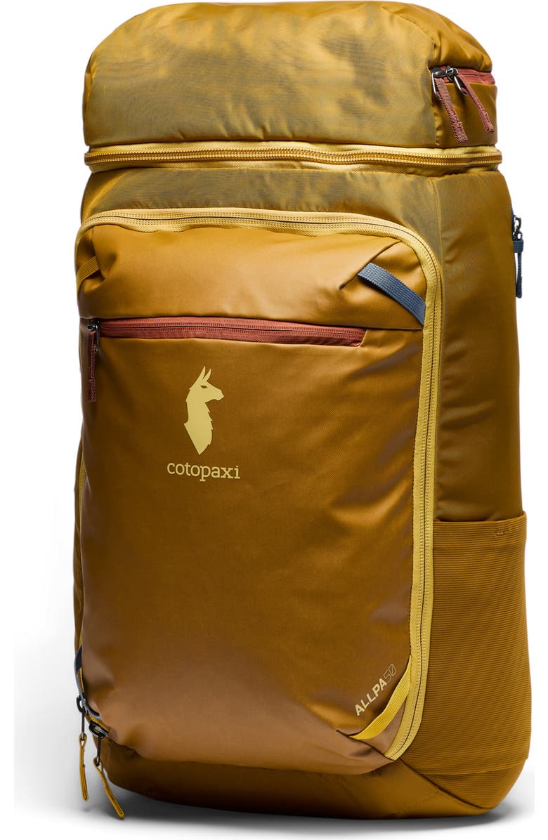 Cotopaxi Allpa 50L Adventure Travel Pack, Main, color, Bronze