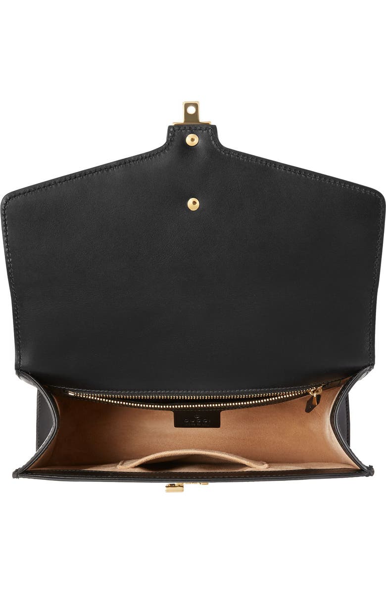 Gucci Small Leather Shoulder Bag, Alternate, color,