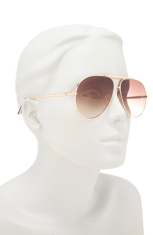 Diff Denver 61mm Aviator Sunglasses