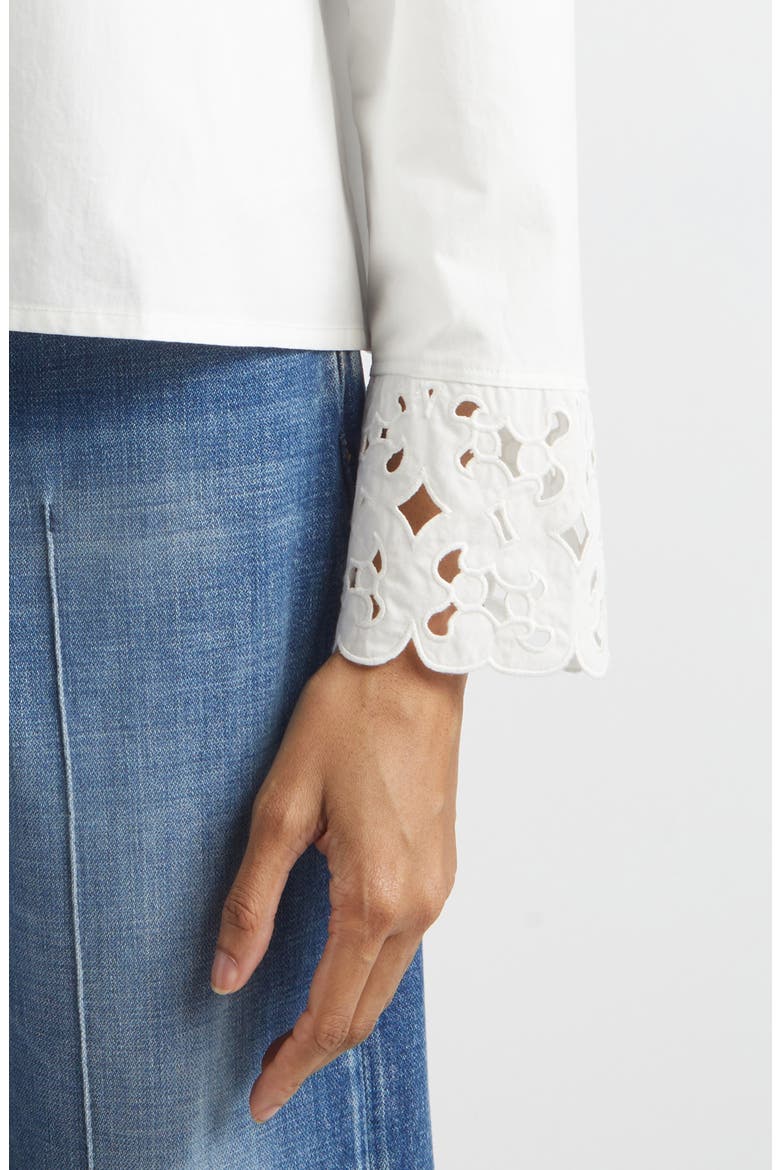 Etevyys Keidas Button-Up Shirt, Alternate, color, OFF-WHITE