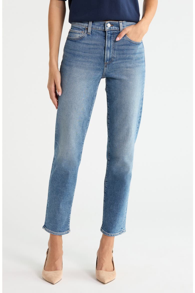 Reece High Waist Ankle Slim Leg Jeans, Main, color, ARCHES