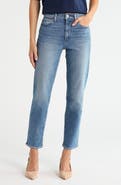 PAIGE Reece High Waist Ankle Slim Leg Jeans
