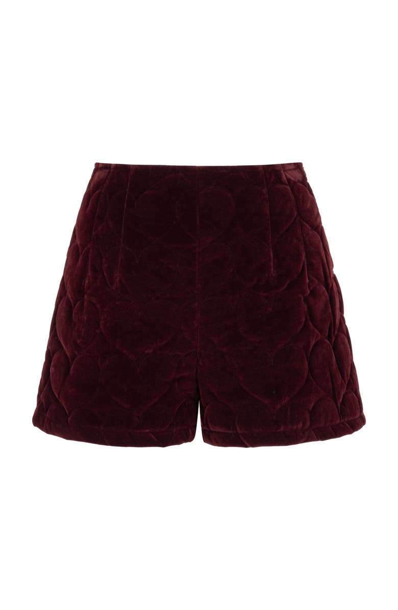 Nocturne Quilted Mini Shorts, Alternate, color, 