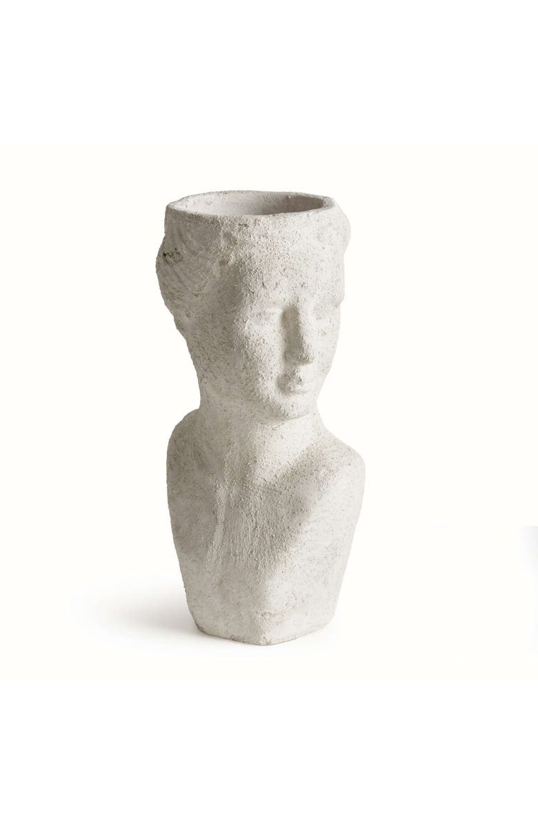 Napa Home & Garden Weathered Garden Female Bust Planter, Main, color, 