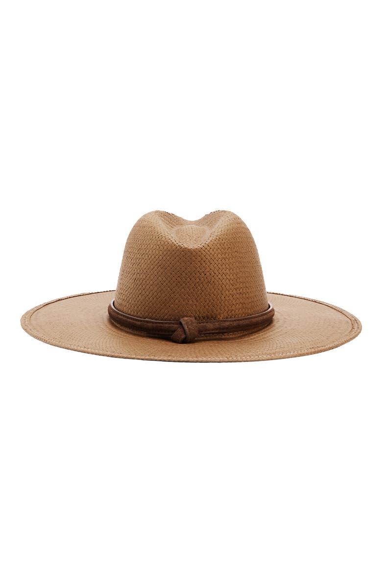 Judith Straw Hat, Alternate, color, BROWN