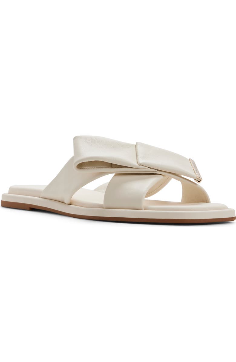 Ted Baker Spencer Slide Sandal, Main, color, White/ Bone