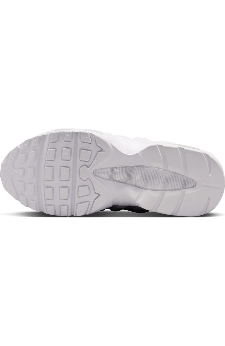 Nike Kids' Air Max 95 Sneaker, Alternate, color, White/White/Pure Platinum
