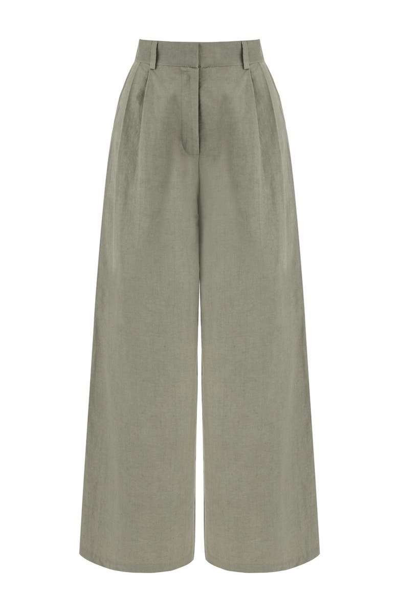 Nocturne Pleated Wide Leg Pants, Main, color, 
