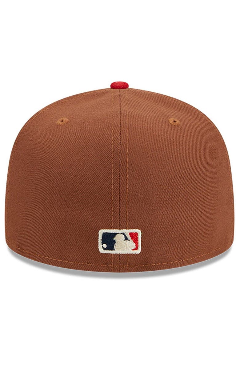New Era Men's New Era Brown St. Louis Cardinals Harvest Busch Stadium 30th Anniversary 59FIFTY Fitted Hat, Alternate, color, 