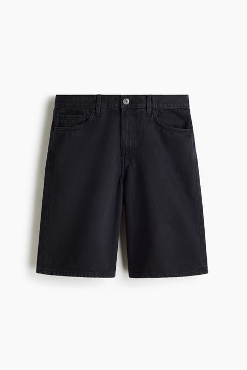 Relaxed Denim Shorts