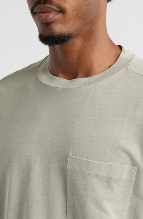 Bp. Washed Oversize Pocket T-shirt In Grey Owl Washed