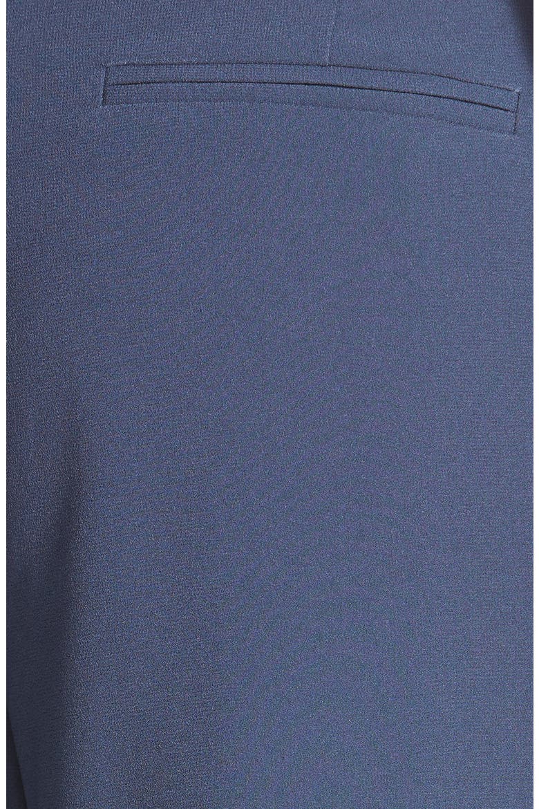 Pleated Wide Leg Pants, Alternate, color, NAVY INDIGO
