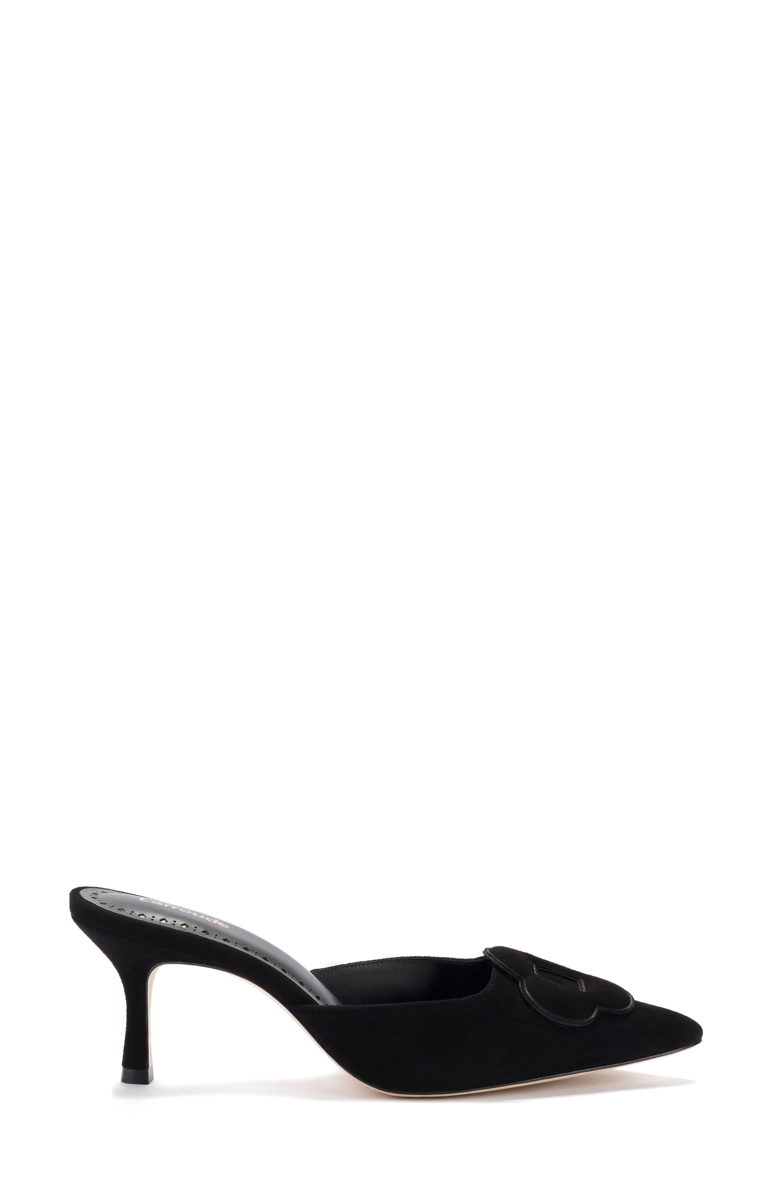 Larroudé Flora Pointed Toe Mule, Alternate, color, 